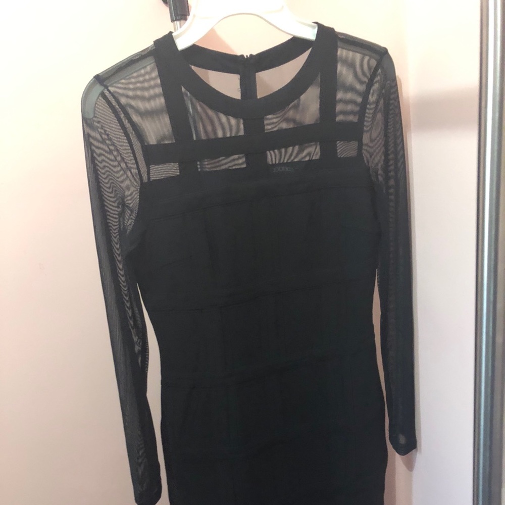 Midi sheer dress